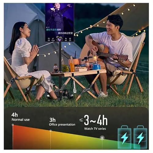 ARYAKO Stand by Me TV with In-Cell Touch Screen and Removable Scroll Wheels
