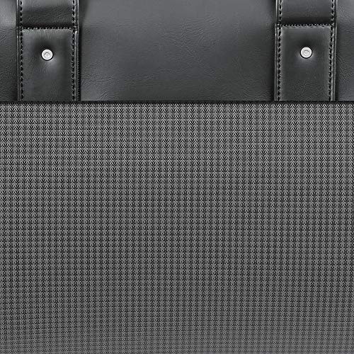 Solo New York Gramercy Rolling Laptop Bag. 4 Wheel Rolling Briefcase for Women and Men. Fits Up to 15.6 Inch Laptop - Grey