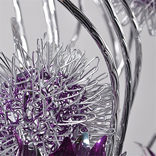 LED Floor Lamp, Rural Decoration Personality Vase Simple Modern Living Room Bedroom Floor Light,Footswitch