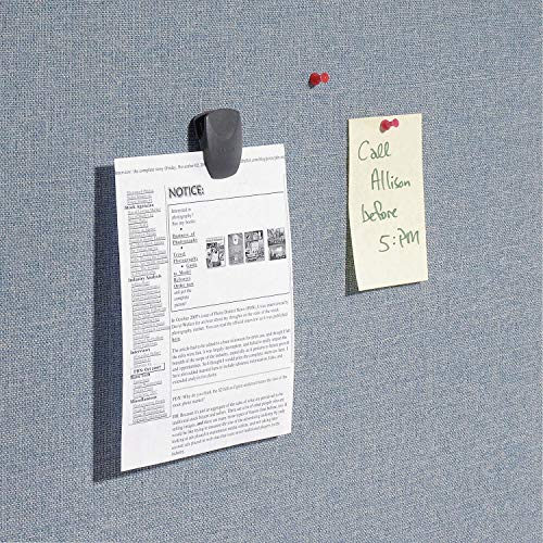 Global Industrial Deluxe Freestanding Office Partition Panel with Window, Blue