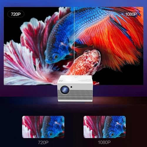 Portable Projector LED TV Video Projector Mobile Movie Home Theater - Compatible