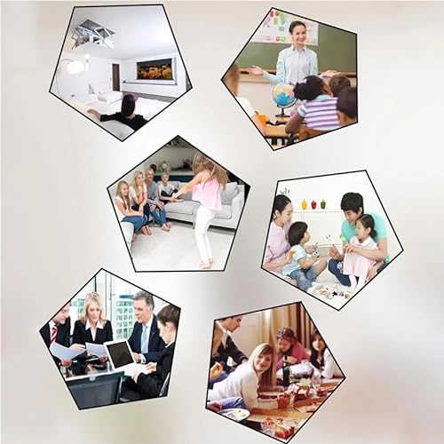 None Portable LED Video Projector - High Definition Home Cinema Projector