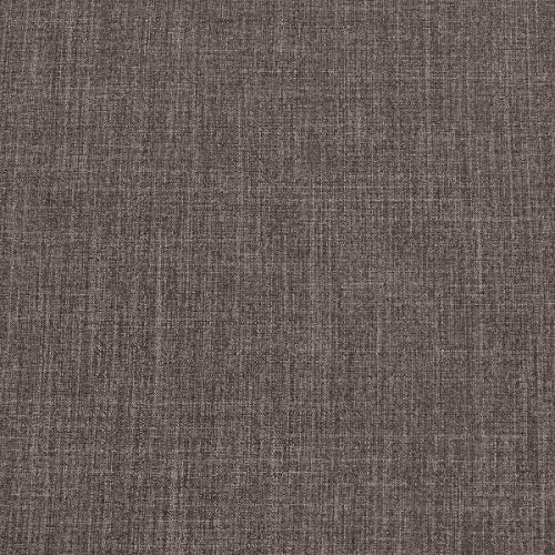 Work Smart Main Street Upholstered Guest Chair with Espresso Finish Accents, Cement Grey Fabric