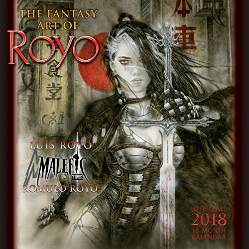 The Fantasy Art of Royo 2018 Calendar