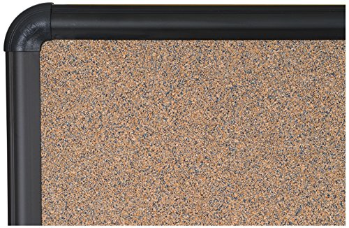 Best-Rite Splash-Cork Presidential Trim, Black, 4 x 6 Feet (300PG-T1)
