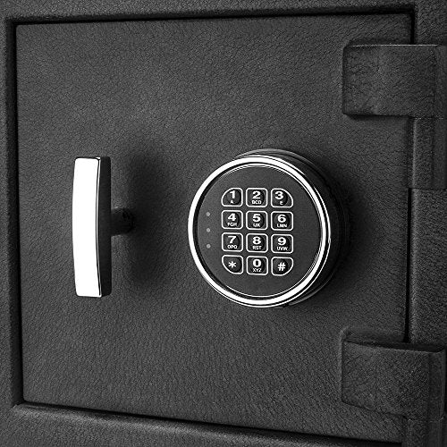 Winbest Steel Depository Safe Digital Keypad Front Load Mail Cash Vault Drop Box Slot (Large)