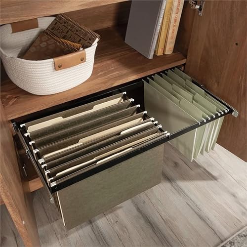 Sauder Sindoori Mango Office Credenza with Doors