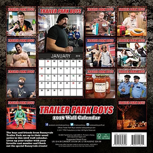 Trailer Park Boys 2018 Calendar