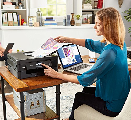 Brother Wireless All-in-One Inkjet Printer, MFC-J690DW, Multi-function Color Printer, Duplex Printing, Mobile Printing, Amazon Dash Replenishment Enabled