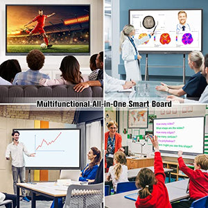 AI-BOARD 55" Smart Board 4K UHD Touchscreen Display Digital Whiteboard