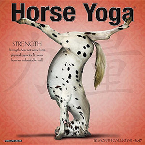Horse Yoga 2017 Calendar