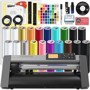 Graphtec Plus 15 Inch Desktop Vinyl Cutter & Plotter Oracal Bundle with $2100 in Software and 2 Year Warranty