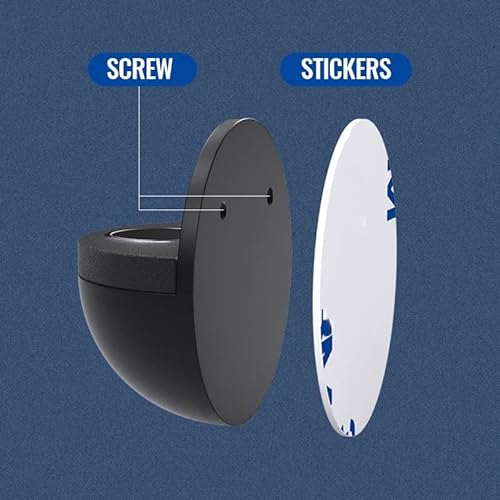 Electromagnetic Door Stop - Black, As Shown Size