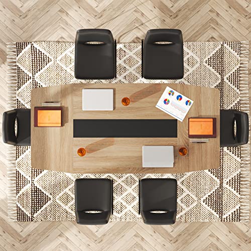 LITTLE TREE 6 FT Boat Shaped Conference Room Table