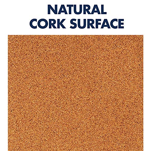 Quartet Cork Tiles, Cork Board, 12" x 12", Corkboard, Wall Bulletin Boards, Natural, 80 Pack (108)