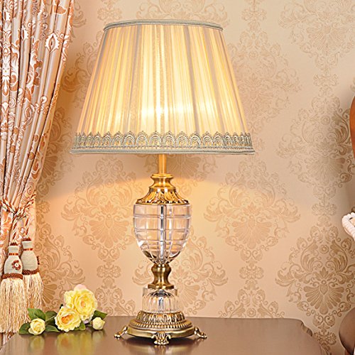 505 HZB American Crystal Crystal Lamp, Bedroom, Bedside Lamp, Living Room, Study Room, Lamps And Lanterns.