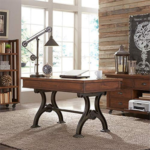 Liberty Furniture Arlington House Medium Brown 4 Piece Desk Set