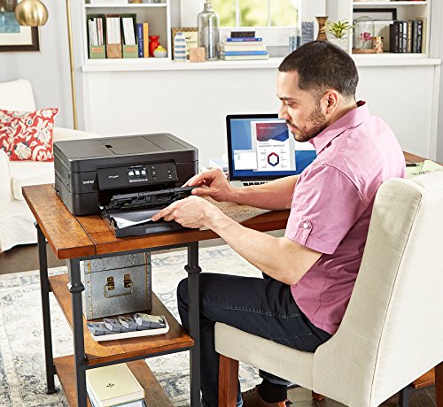 Brother Wireless All-in-One Inkjet Printer, MFC-J690DW, Multi-function Color Printer, Duplex Printing, Mobile Printing, Amazon Dash Replenishment Enabled
