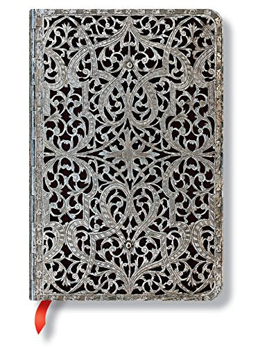 Shadow Classic Mini Lined Journal (Silver Filigree)