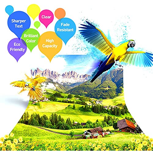 SSBY Compatible Ink Cartridge Model 727,Suitable for HP Designjet T1500 T2500 T1530 T2530 T920 T930 Plotter Printer 6colors
