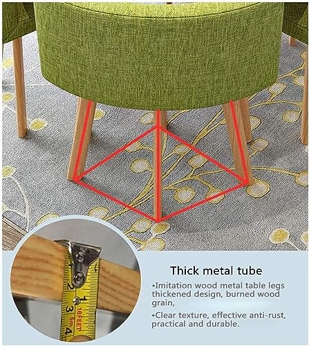 WEBERT Reception Room Club Table and Chair Set - Khaki