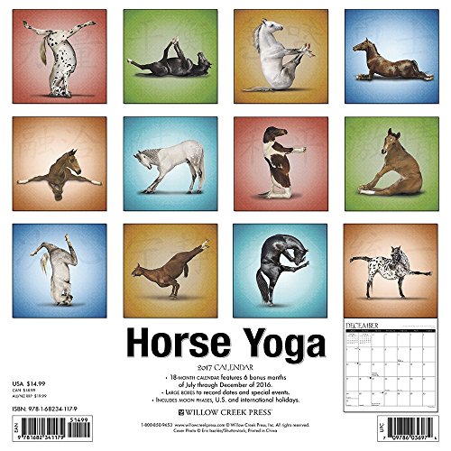 Horse Yoga 2017 Calendar