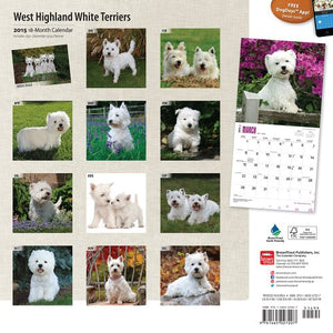 West Highland White Terriers 2015 Square 12x12 (Multilingual Edition)