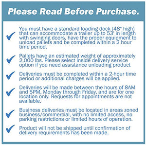 HP Printer Paper, Copy and Print20, 8.5 x 11, Letter Paper - 1 Pallet / 40 Cartons (STANDARD LOADING DOCK DELIVERY)