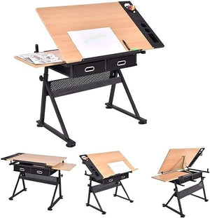 OGRAFF Drafting Tables Height Adjustable Tiltable Art Desk