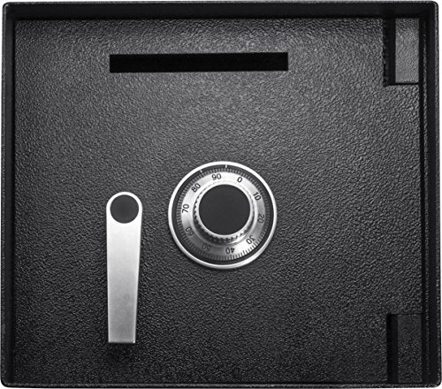 Barska AX13200 Floor Safe with Combination Lock 0.89 Cubic Ft, One Size, Black