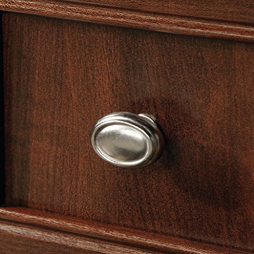 Sauder 420513 Palladia Computer Desk and Hutch, L: 59.49" x W: 23.39" x H: 56.50", Select Cherry finish
