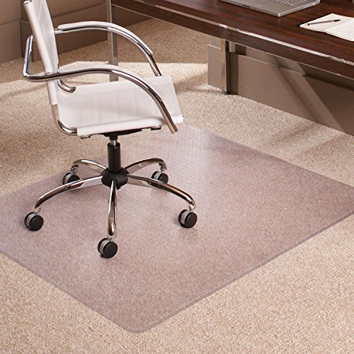 ES Robbins Extra High Pile Carpet ChairMat 72"x72" Square Straight Edge
