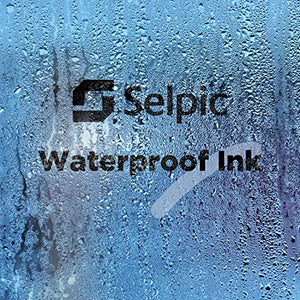 Selpic Handy Printer S1 Portable Inkjet Printing with Quick-Drying Waterproof Ink, for Android & iOS Mobile Phones, Print on Wood, Glass, Clothes, and Any Surface, for Customized Text, Barcodes, DIY