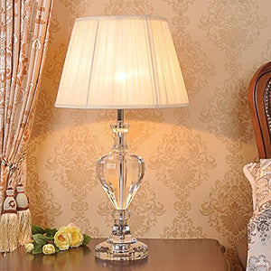 505 HZB Crystal Lamp, Bedroom Bedside Lamp, American Living Room, Study Room Lamps And Lanterns (Size : L4070cm)