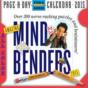 Amazing Mind Benders 2015 Page-A-Day Calendar