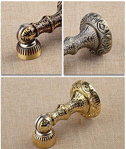 European Style Copper Door Stopper Furniture Hardware Anti-Collision Bathroom Door Stopper (Color: C)