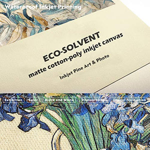 Eco-Solvent Matte Cotton & Poly Blend Inkjet Canvas (60" x 60'(Pack of 4))