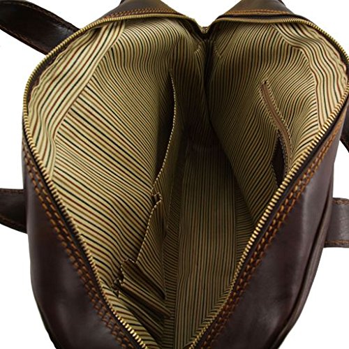 Tuscany Leather Reggio Emilia Exclusive leather laptop case Black