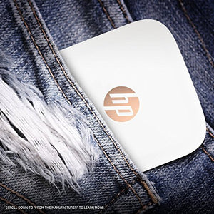 HP Sprocket Portable Photo Printer, Print Social Media Photos on 2x3 Sticky-Backed Paper - White (Renewed)