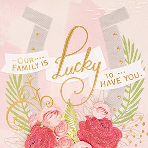 Hallmark Signature Mother's Day Card (Family is Lucky to Have You)