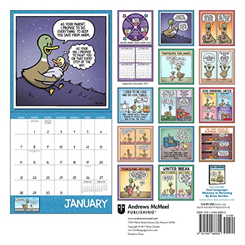 Fowl Language 2018 Wall Calendar