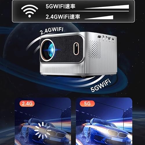 Portable Floor Projector with Intelligent Voice Control