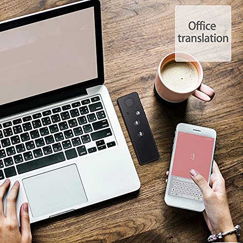 Portable Mini Wireless Smart Translator 70 Languages Two-Way Real Time Instant Voice Translator APP Bluetooth Multi-Language