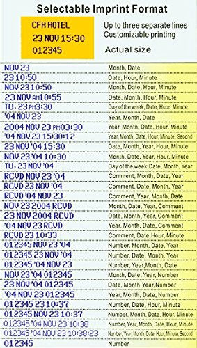 COMPUMATIC MP550 Electronic Time and Date Stamp, Durable Heavy Duty Construction