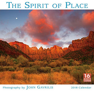 The Spirit Of Place - Photography By John Gavrilis 2018 Wall Calendar (CA0162)