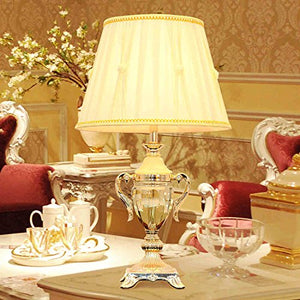 505 HZB European Style Bedroom Bedside Lamp Crystal Lamp Bedside Lamp Creative Study Room