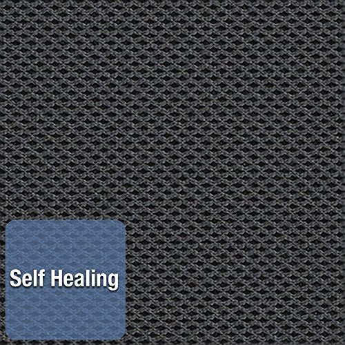 Quartet Bulletin Board, Fabric, 6' x 4', Prestige Diamond Mesh, Aluminum Frame (B447A)