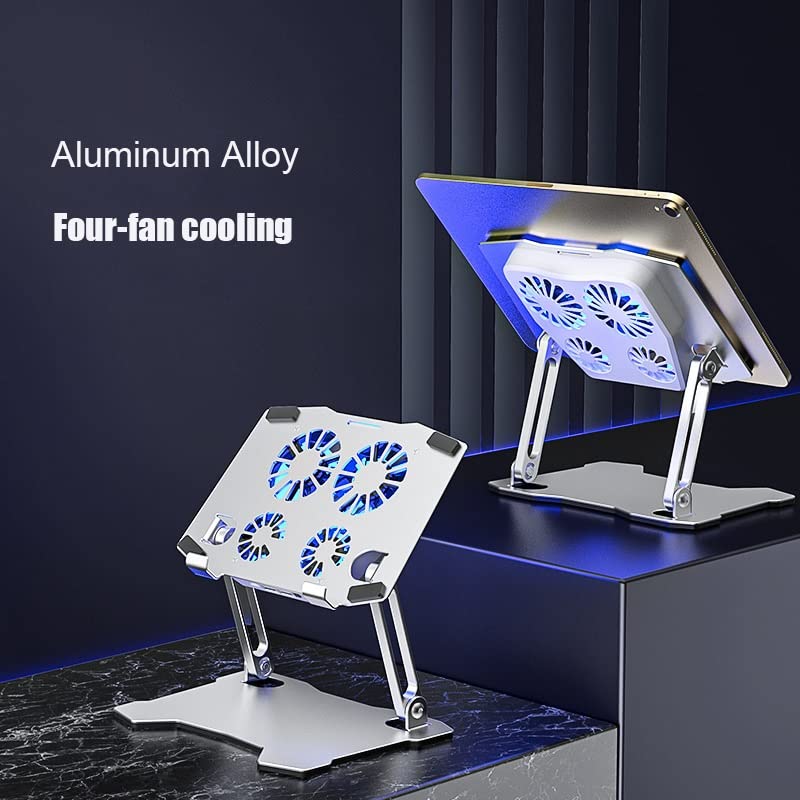 EYHLKM Cooling Tablet Laptop Stand Adjustable Aluminum Notebook Computer Stand Accessories Portable Laptop Holder