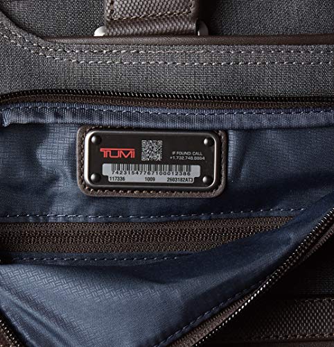 TUMI - Alpha 3 Slim Three Way Laptop Brief Briefcase - 15 Inch Computer Bag for Men and Women - Anthracite