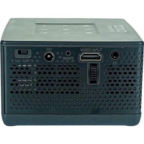 AAXA Technologies KP-400-01 P400 Short Throw Mini Projector Native 1080p LCOS 2hr Battery HDMI TF